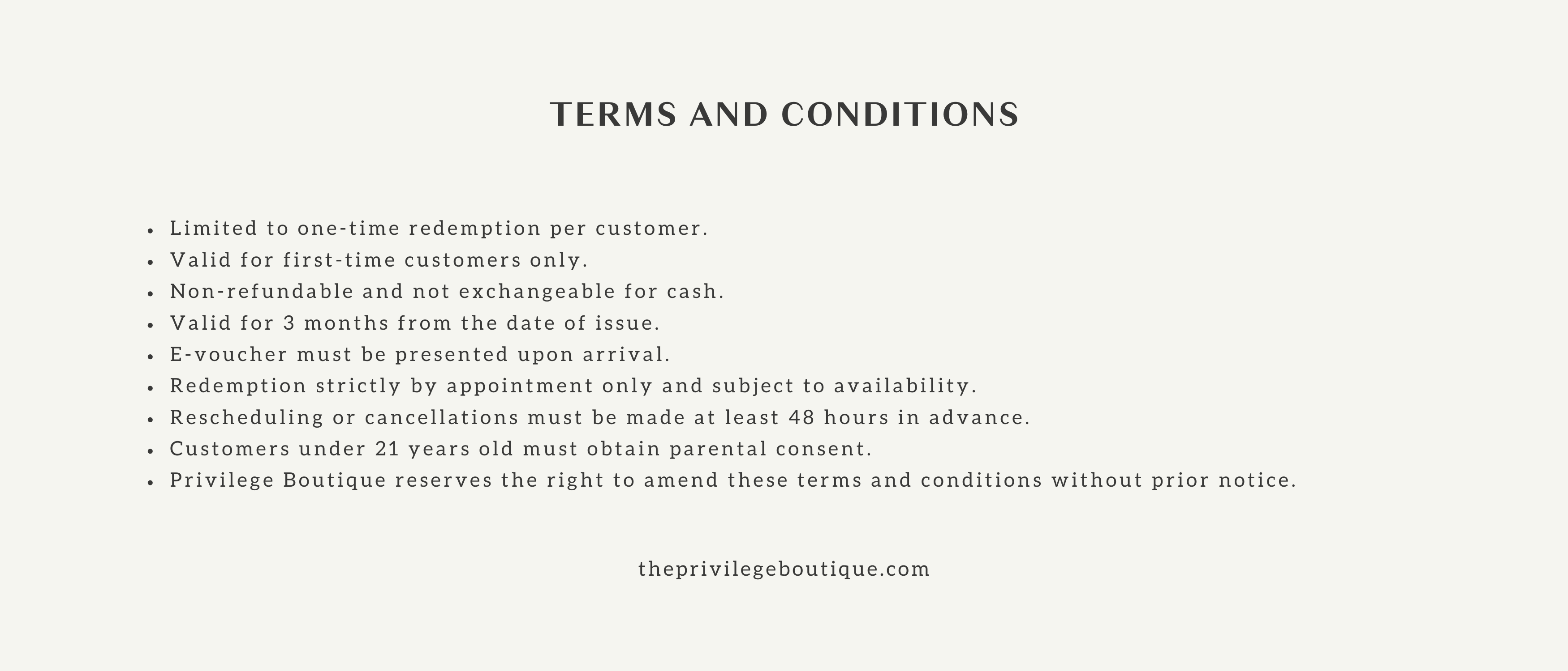 Privilege Boutique DUALSONIC Power-Lift Facial E-Voucher