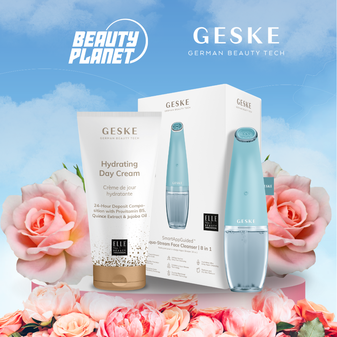 Geske Aqua-Stream Face Cleanser | 8 in 1 & Hydrating Day Cream