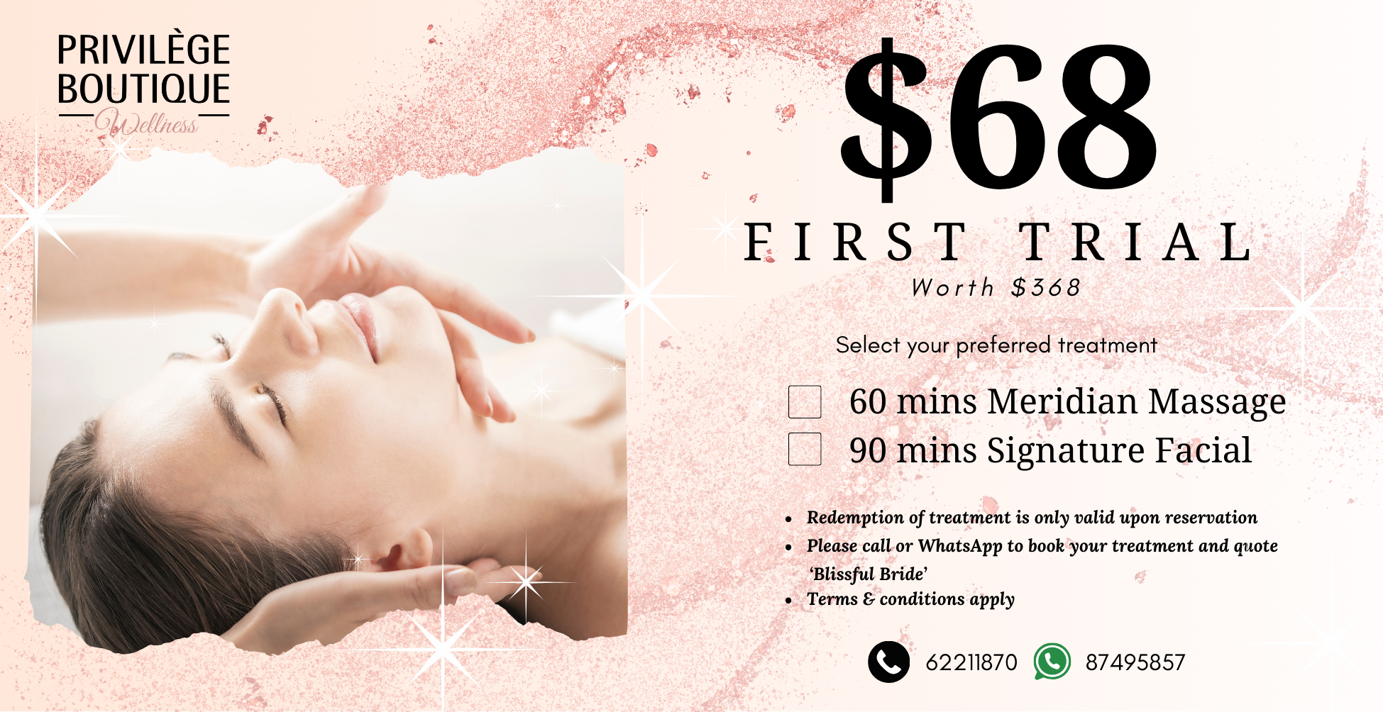 Privilege Boutique Wellness X Blissful Brides $68 Voucher