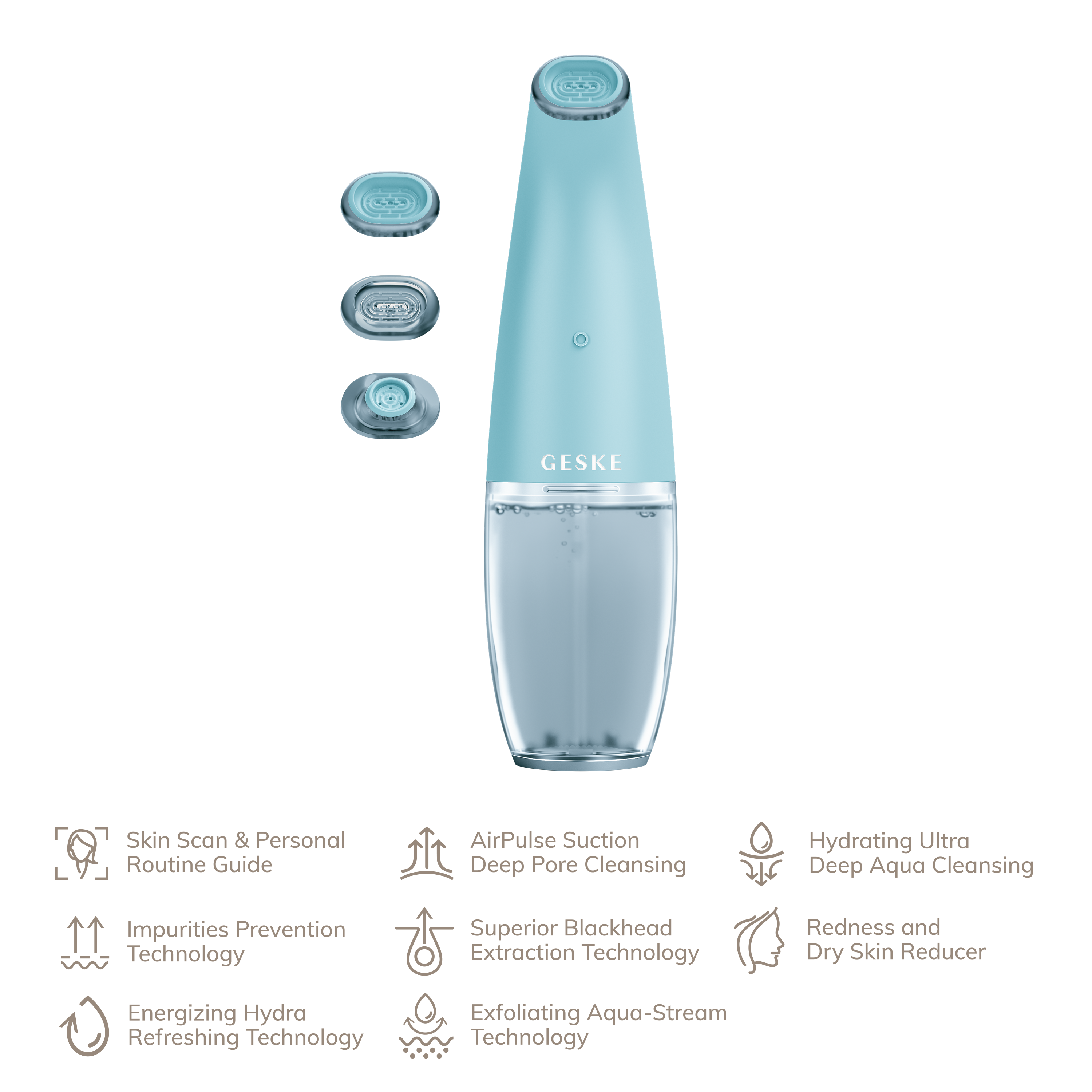 Geske Aqua-Stream Face Cleanser | 8 in 1